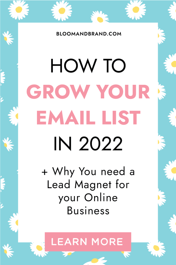 BB - Grow Your Email List in 2022-08